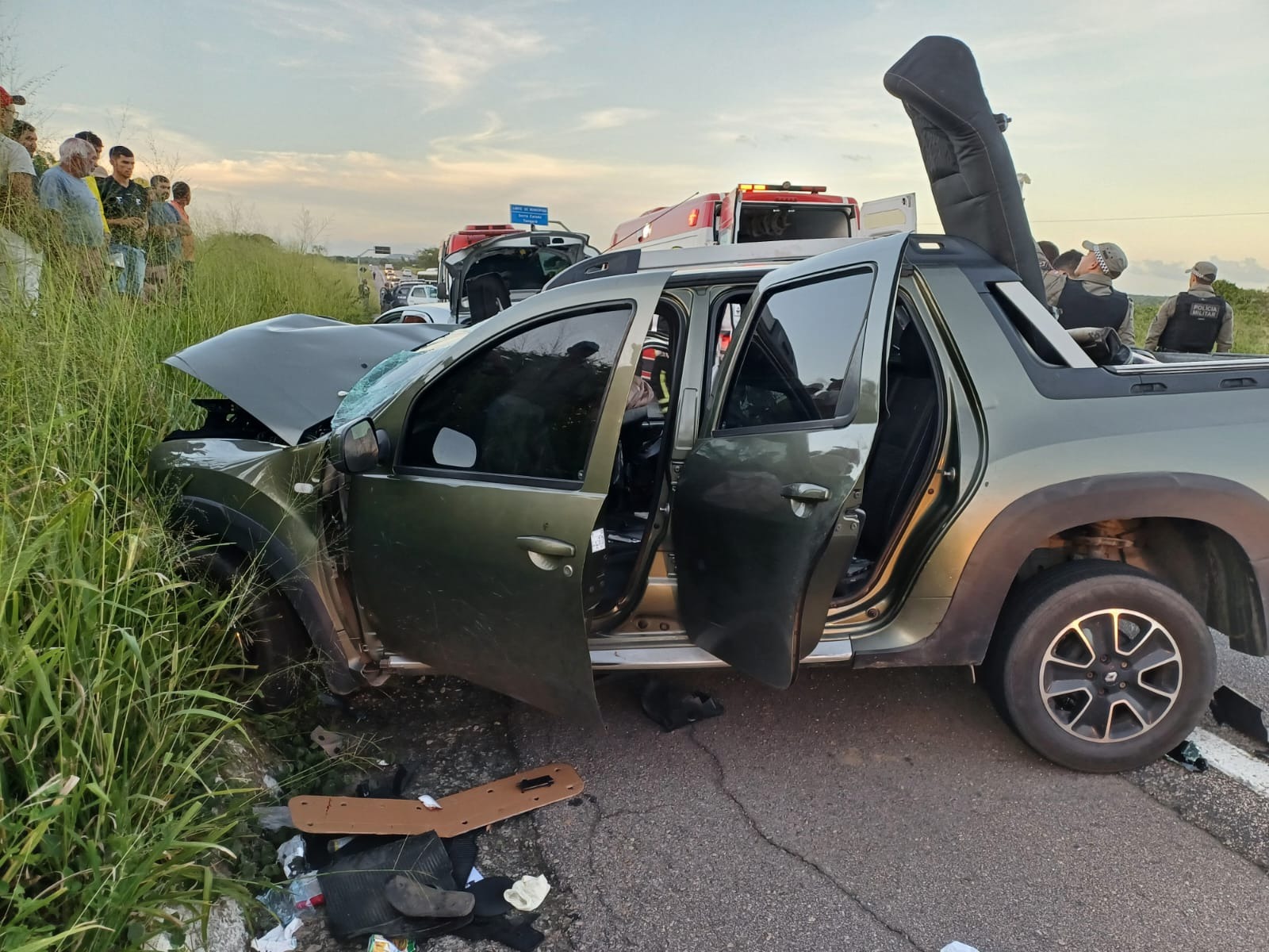 Acidente na BR-226 deixa duas pessoas mortas no interior do RN