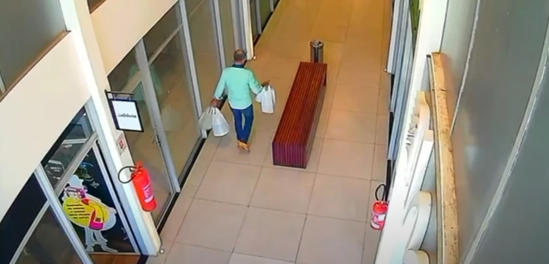 Polícia procura idoso suspeito de aplicar golpes em padarias e cafeterias; veja vídeo