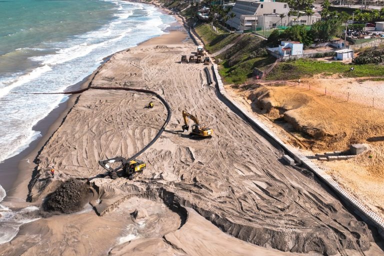VÍDEO: Engorda de Ponta Negra chega a 1km e será aberta para natalenses e turistas