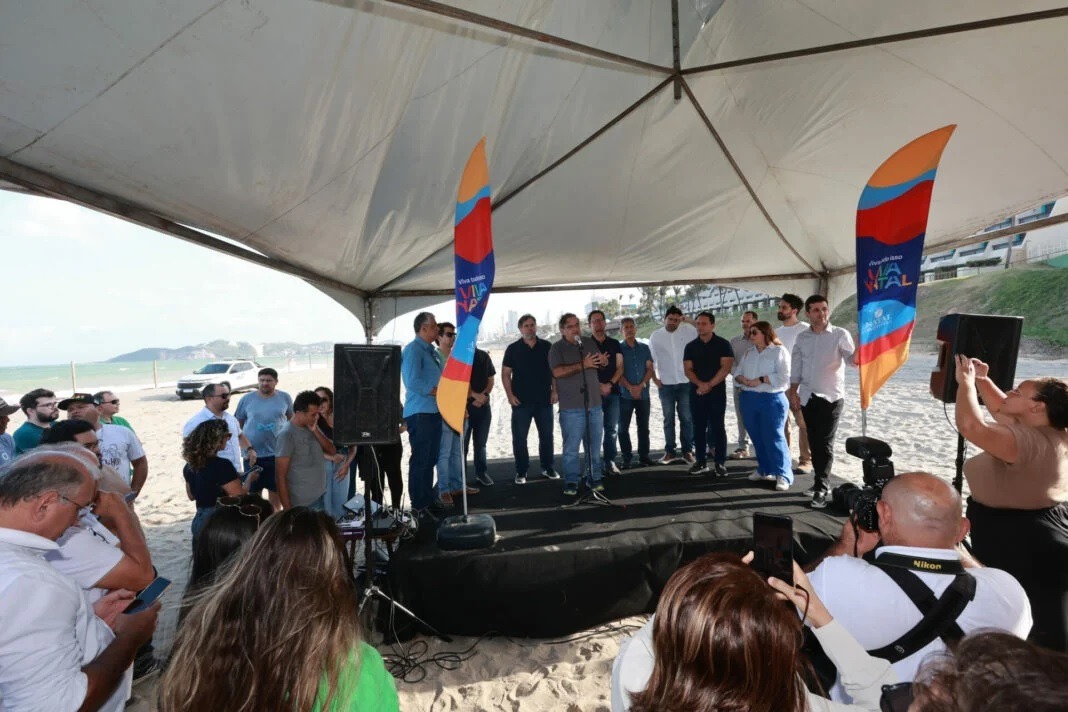 Natal terá réveillon em faixa de areia ampliada na praia de Ponta Negra