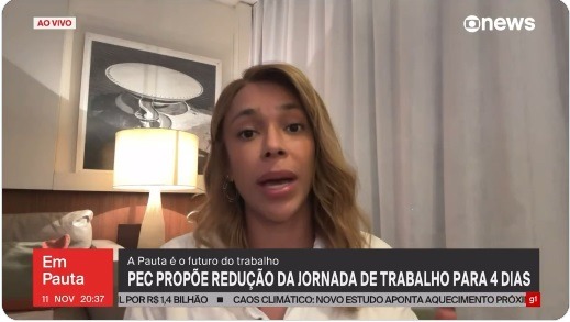 VÍDEO: Deputada Érika Hilton confessa que não fez estudo de impactos negativos da PEC que acaba com a escala 6×1