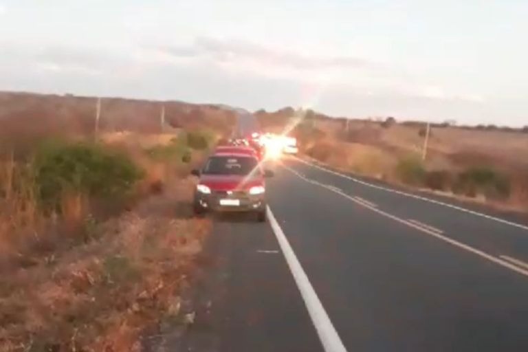 Acidente deixa dois mortos e quatro feridos na BR-226, em Pau dos Ferros