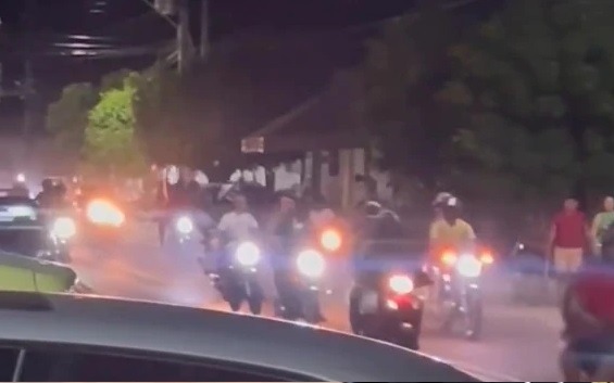 ‘Rolezinho’ em Mossoró termina com 14 motos apreendidas e cinco detidos pela PM