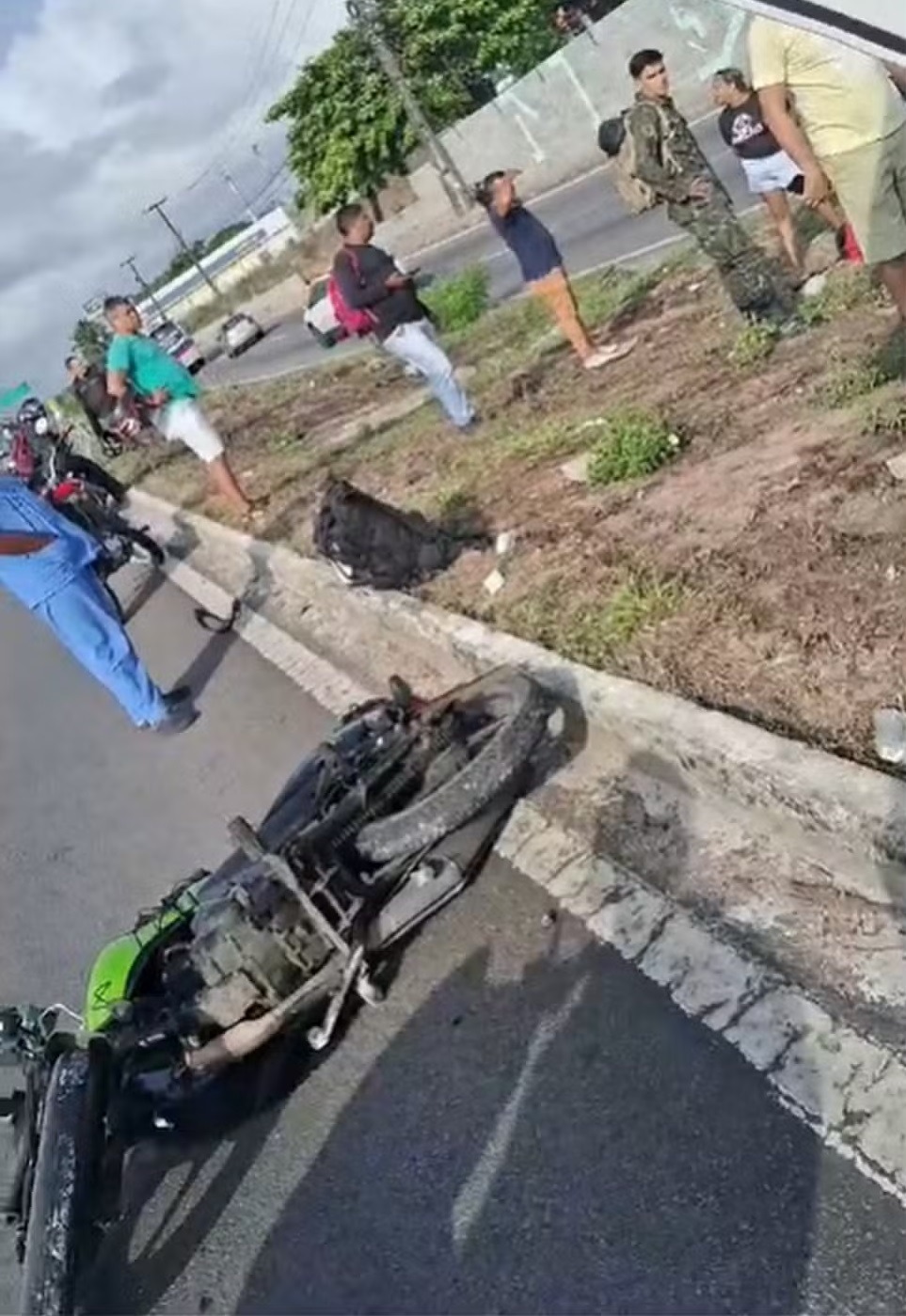 Motociclista morre em acidente na BR-101 na Grande Natal