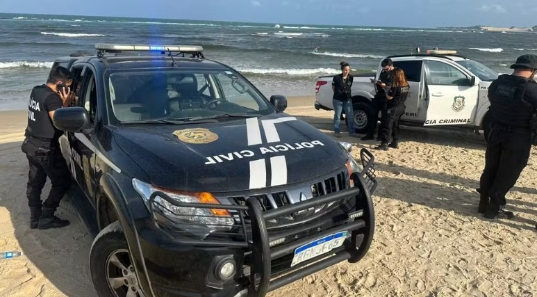 Mulher morre afogada em praia do RN e dois homens são resgatadas com vida após ajuda de praticantes de kitesurf