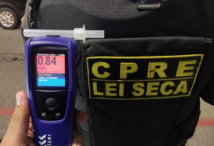 Lei Seca: idoso é preso por embriaguez e desacato em São José do Mipibu