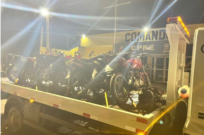 “Operação Sossego” retira mais dez motos barulhentas das ruas de Natal