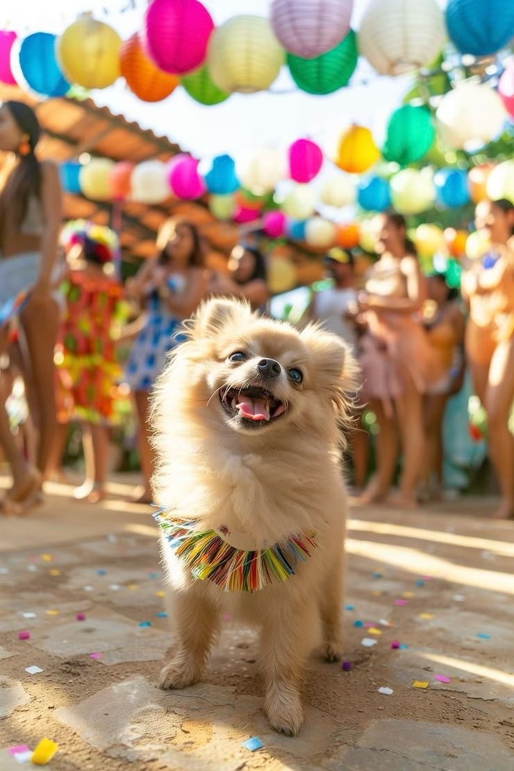 Descomplicando o carnaval com pets: Médica-veterinária traz dicas para uma folia tranquila com seu animal
