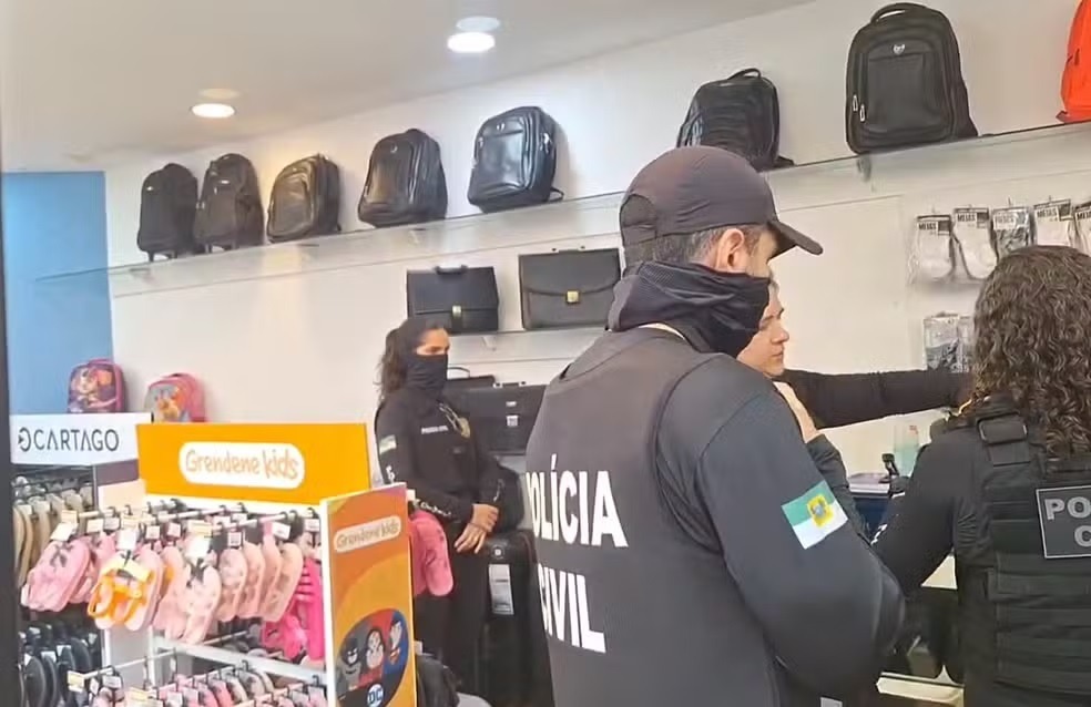 Esquema de sonegação fiscal leva Polícia a fechar lojas em shoppings de Natal; dívida ultrapassa R$ 4 milhões
