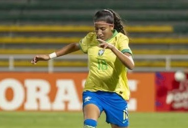 Potiguar Dulce Maria celebra campanha invicta da Seleção no Sul-Americano Sub-17