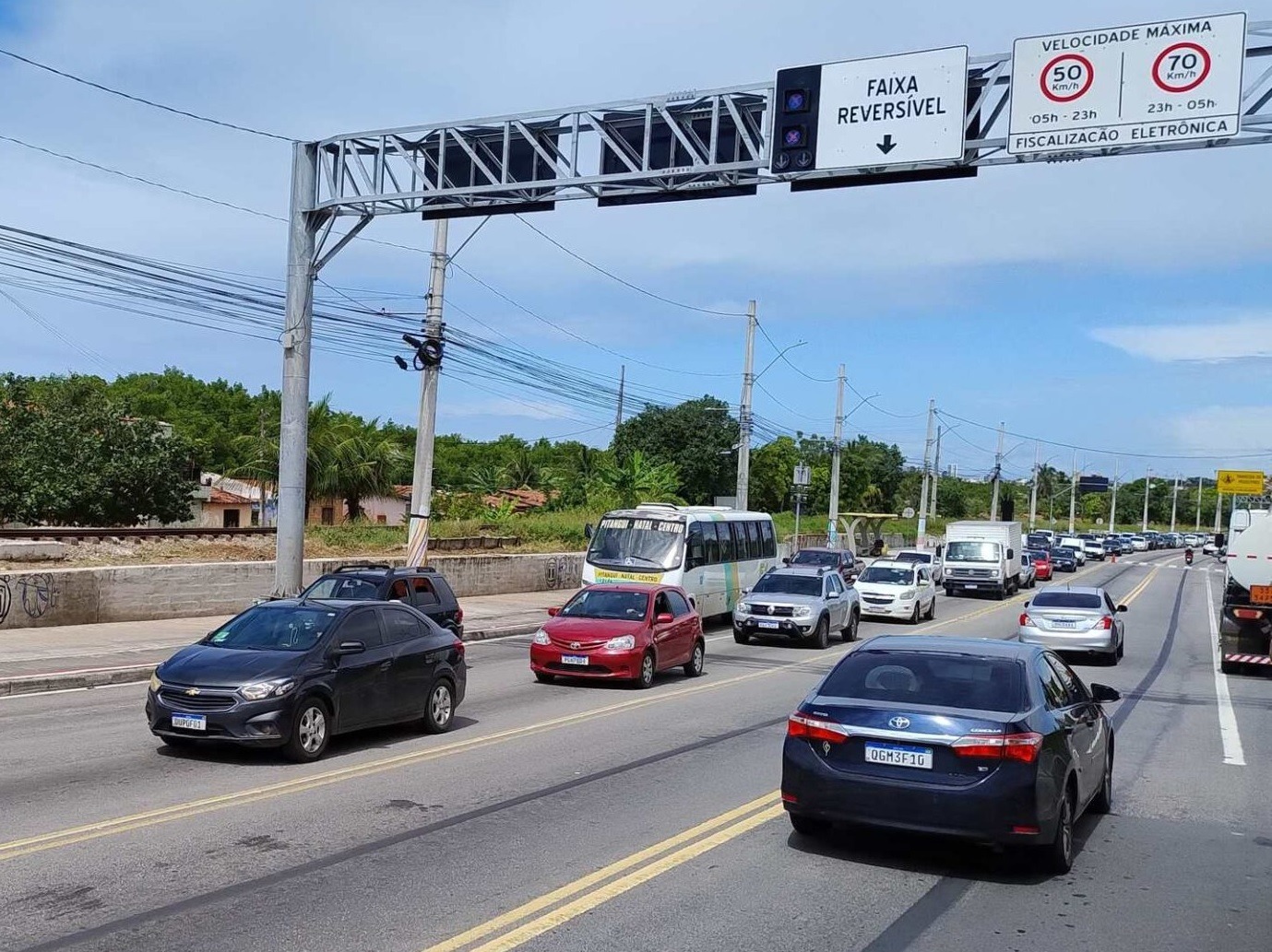 STTU anuncia novos horários da faixa reversível da avenida Felizardo Moura; confira