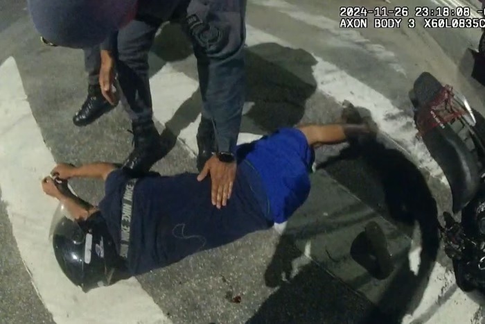 “Sou trabalhador”: vídeo mostra jovem implorando ajuda após tiro de PM