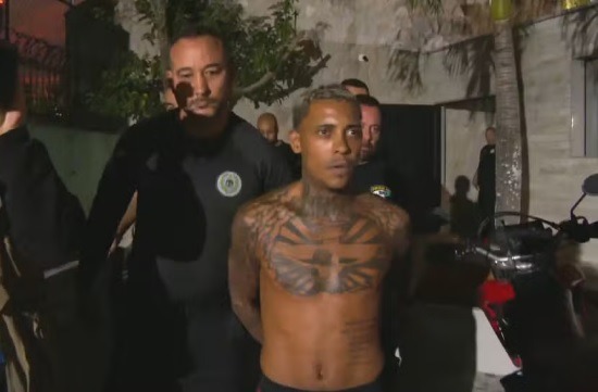 MC Poze do Rodo é preso por apologia ao crime e por envolvimento com o tráfico de drogas