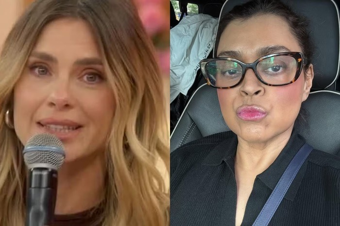 VÍDEO: Chorando, Carolina Dieckmann pede oraçaões para Preta Gil
