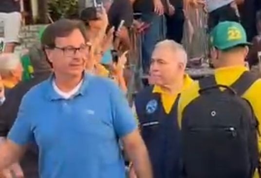 VÍDEO: Ex-ministro esteve em Natal com Bolsonaro antes de ser preso pela PF