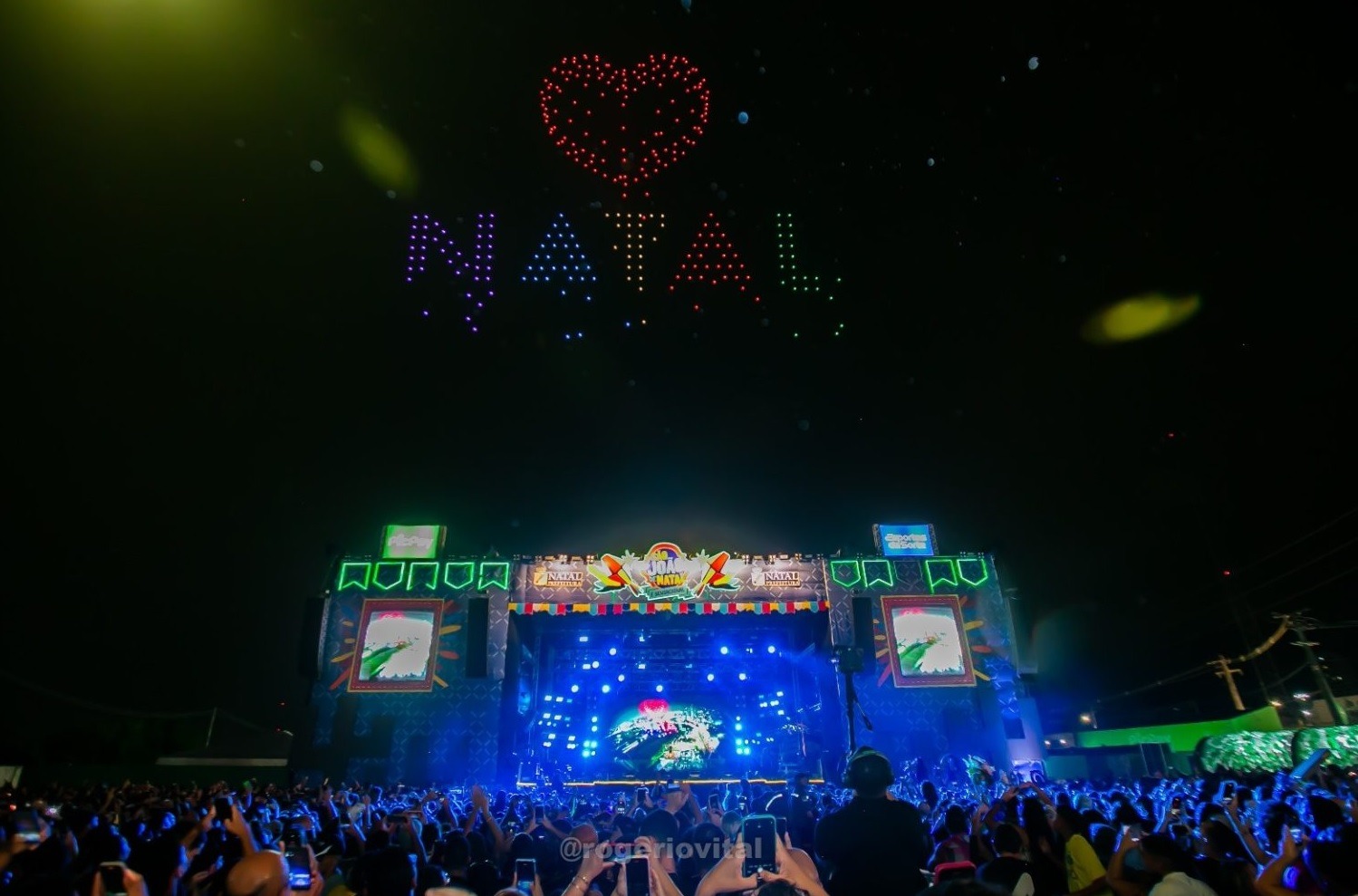 São João de Natal: Polo Arena das Dunas reúne mais de 100 mil pessoas na noite de sexta-feira (13)