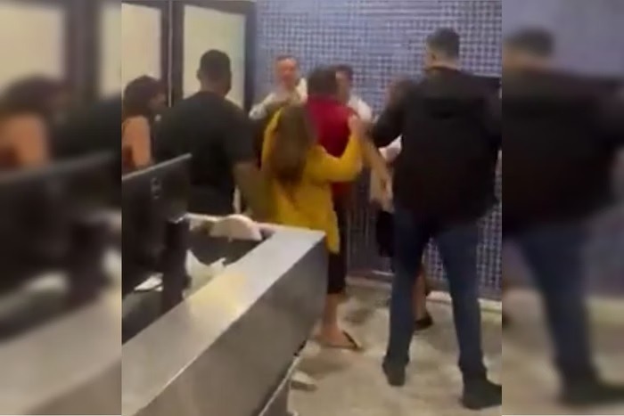Saiba o que motivou barraco e troca de porrada em Aeroporto 