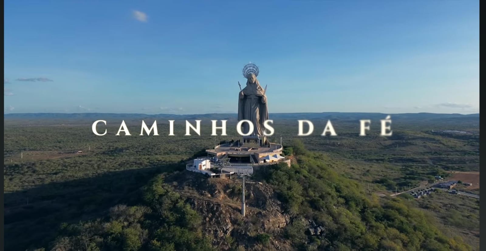 Documentário “Caminhos da Fé” mostra a história da construção do santuário de Santa Rita de Cássia em Santa Cruz