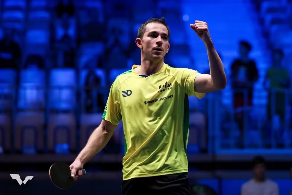 Hugo Calderano vence algoz das Olimpíadas e é bicampeão na Eslovênia
