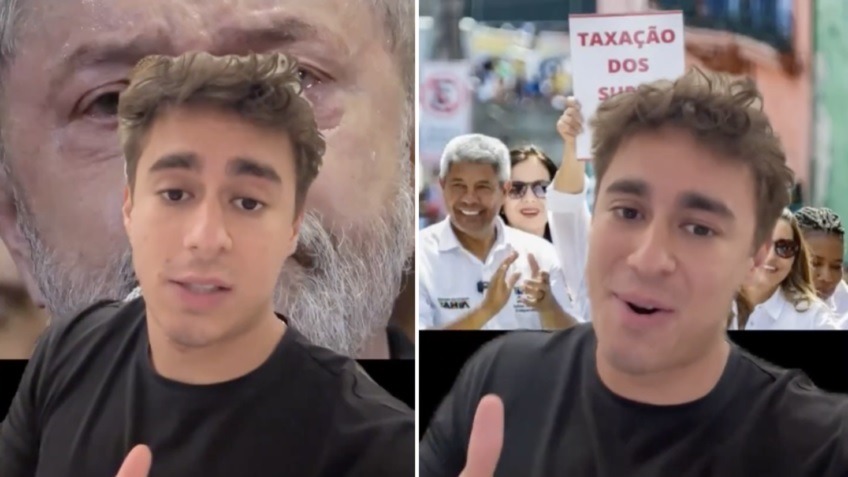 VÍDEO: “Querem taxar os super-ricos, mas não a Janja”: Nikolas detona governo Lula e acusa hipocrisia fiscal
