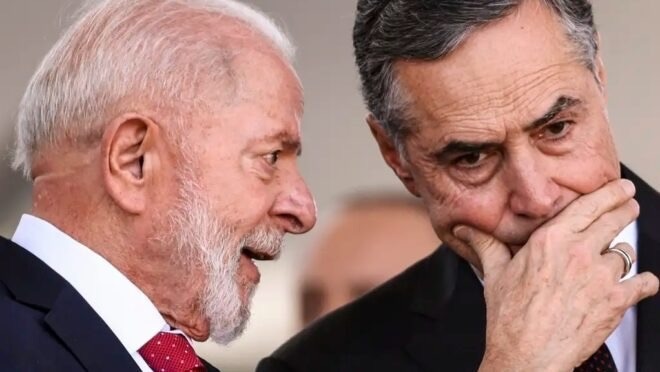 Lula e Barroso decidem que resposta a Trump sobre Bolsonaro será através do governo