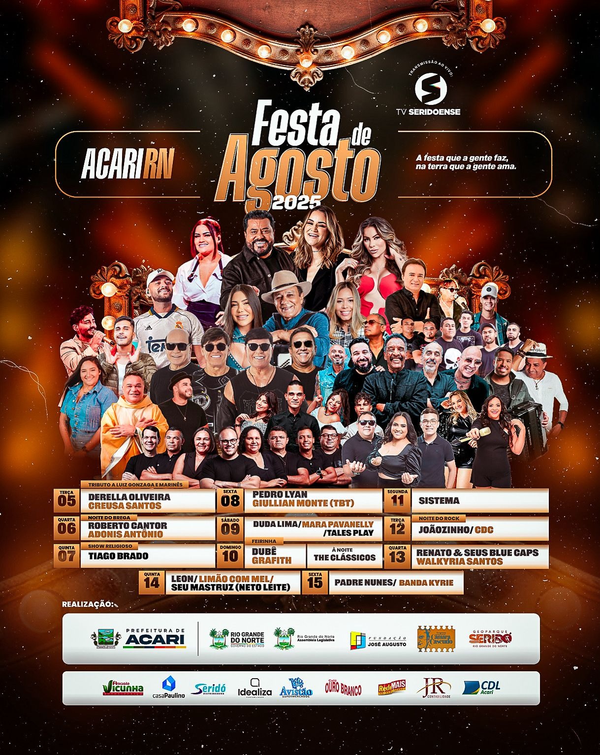 Prefeitura de Acari e Paróquia de Nossa Senhora da Guia lançam programação da Festa de Agosto