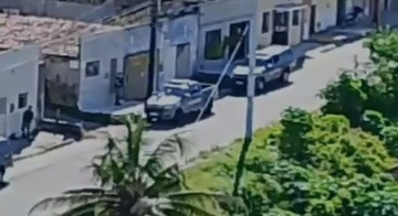 VÍDEO: Tarde de tensão em Mãe Luiza: Viaturas e helicóptero no local