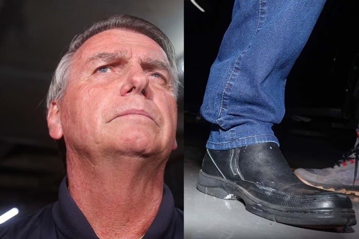 “Eu tenho vergonha de usar tornozeleira”, diz Jair Bolsonaro