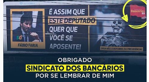 Deputado do RN ironiza sindicato e agradece por propaganda negativa