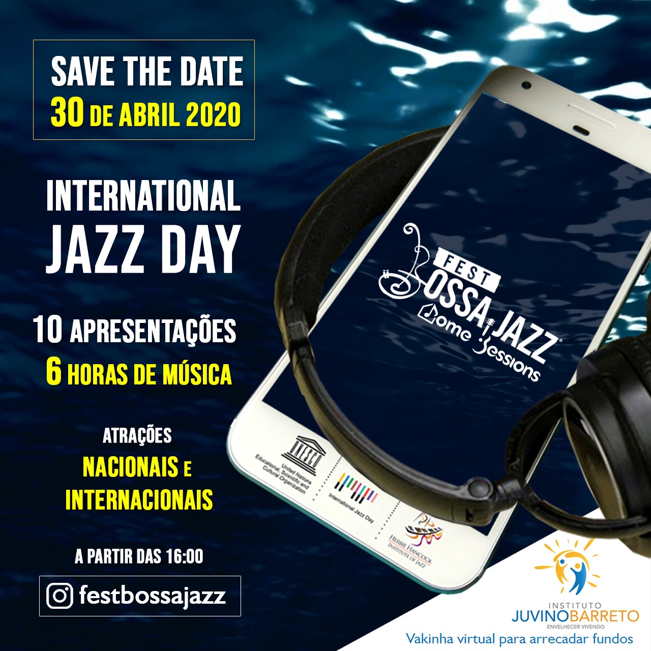 'Bossa & Jazz' Home Sessions divulga nomes de atrações nacionais e internaciois