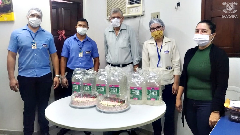 Prefeitura de Macaíba recebe doação de álcool em gel