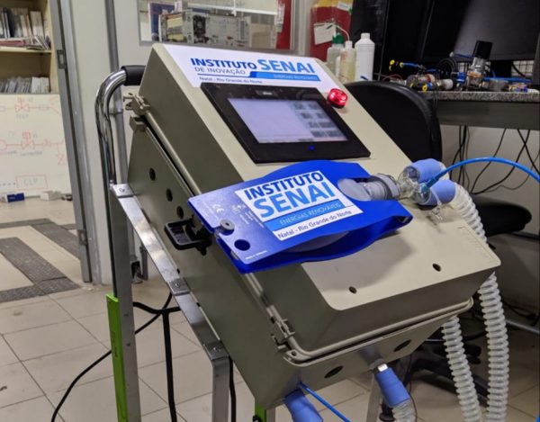 Senai-RN e UFRN desenvolvem respirador 5 vezes mais barato e esperam Anvisa