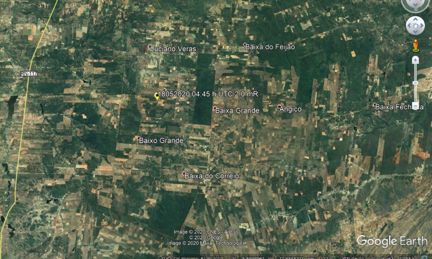 Em dois dias, duas cidades do RN registram tremor de terra