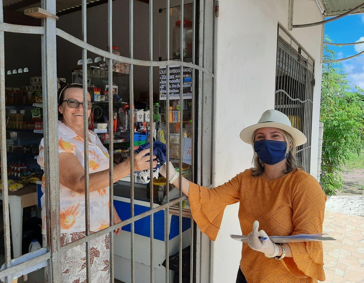 Prefeitura de SGA inicia distribuição de 100 mil máscaras às famílias carentes