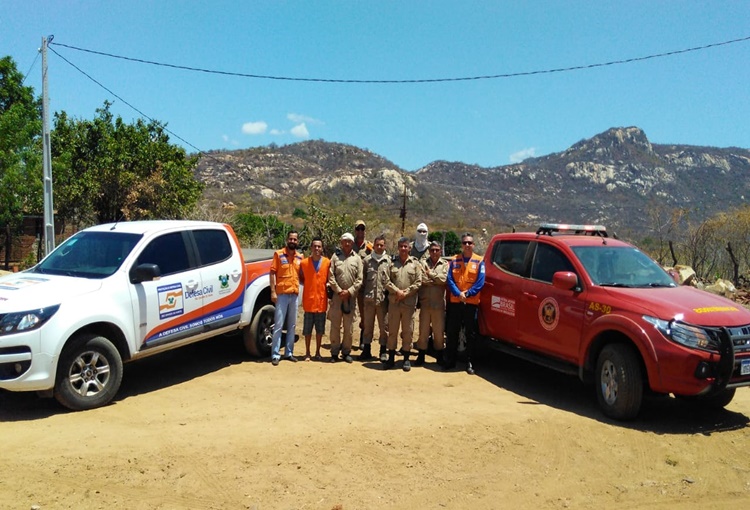 Incêndio florestal é controlado em Serra Negra do Norte