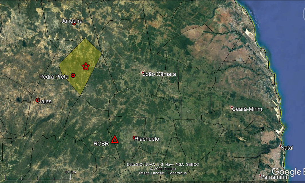 UFRN registra série de terremotos durante a madrugada em cidade do RN