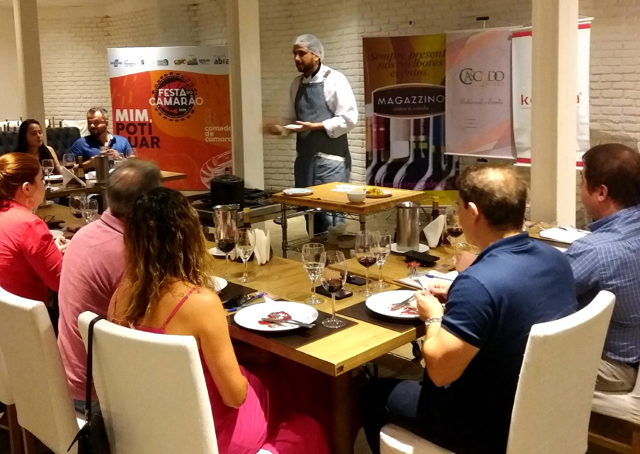 Oficina Gastronômica em dose dupla no Cascudo