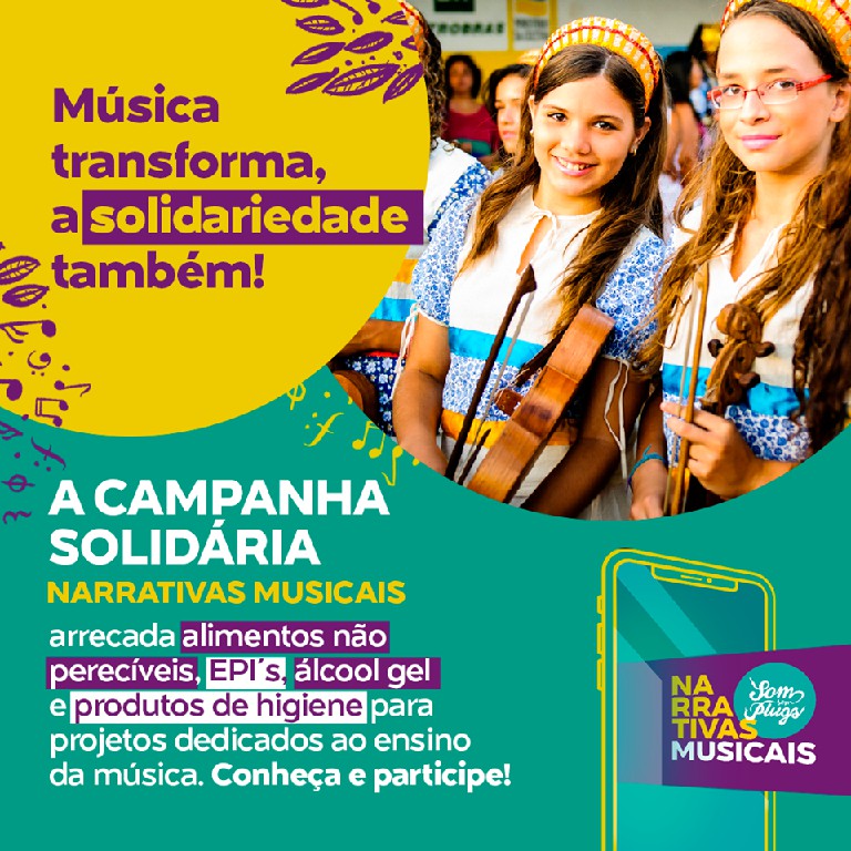 Campanha Solidária do Som Sem Plugs beneficia projetos de Natal e Mossoró
