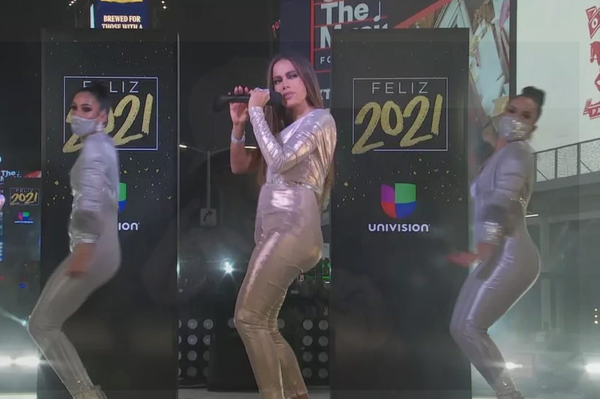 VÍDEO: Anitta se apresenta no réveillon de Nova York