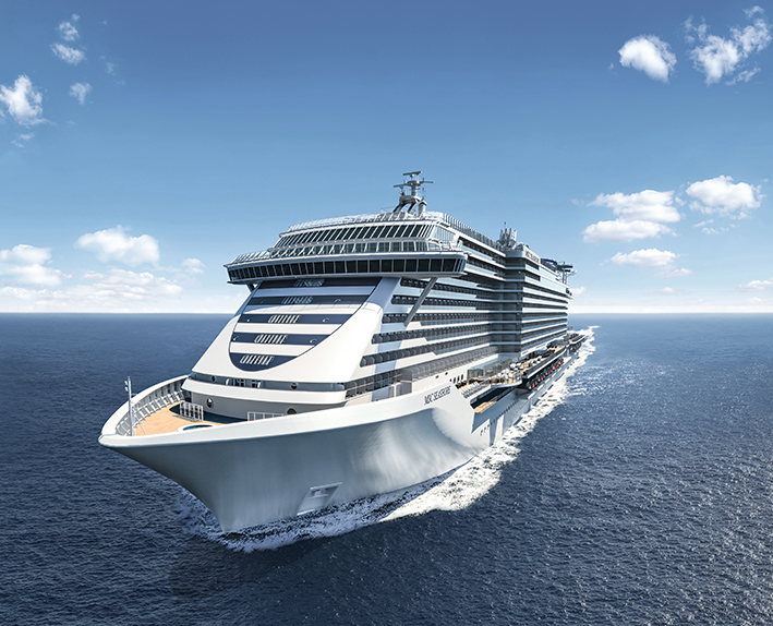 MSC Cruzeiros oferece travessias oceânicas em diversas regiões do mundo
