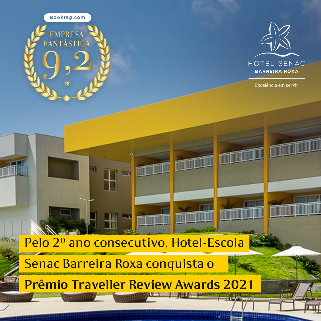 Hotel do RN conquista prêmio com uma das melhores notas no site Booking