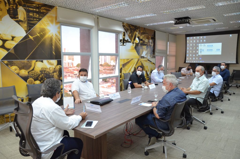 Presidente da FIERN recebe prefeito de Caicó para tratar de Distrito Industrial
