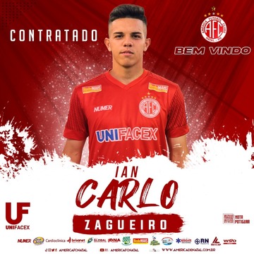 América-RN reforça zaga e contrata jogador de 22 anos