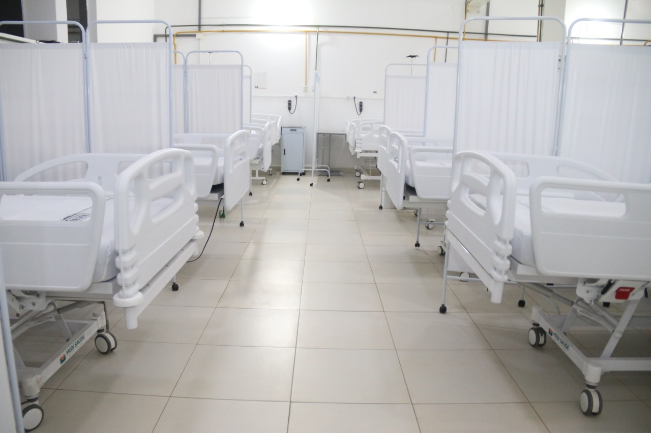 Hospital de campanha para pacientes Covid é fruto da parceria
