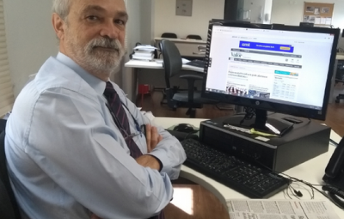 Jornalista consagrado morre de Covid aos 67 anos