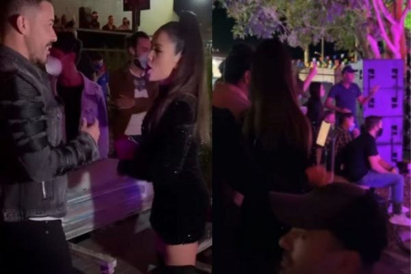 Após culpar Bolsonaro por mortes na pandemia, Juliette é flagrada em aglomeração