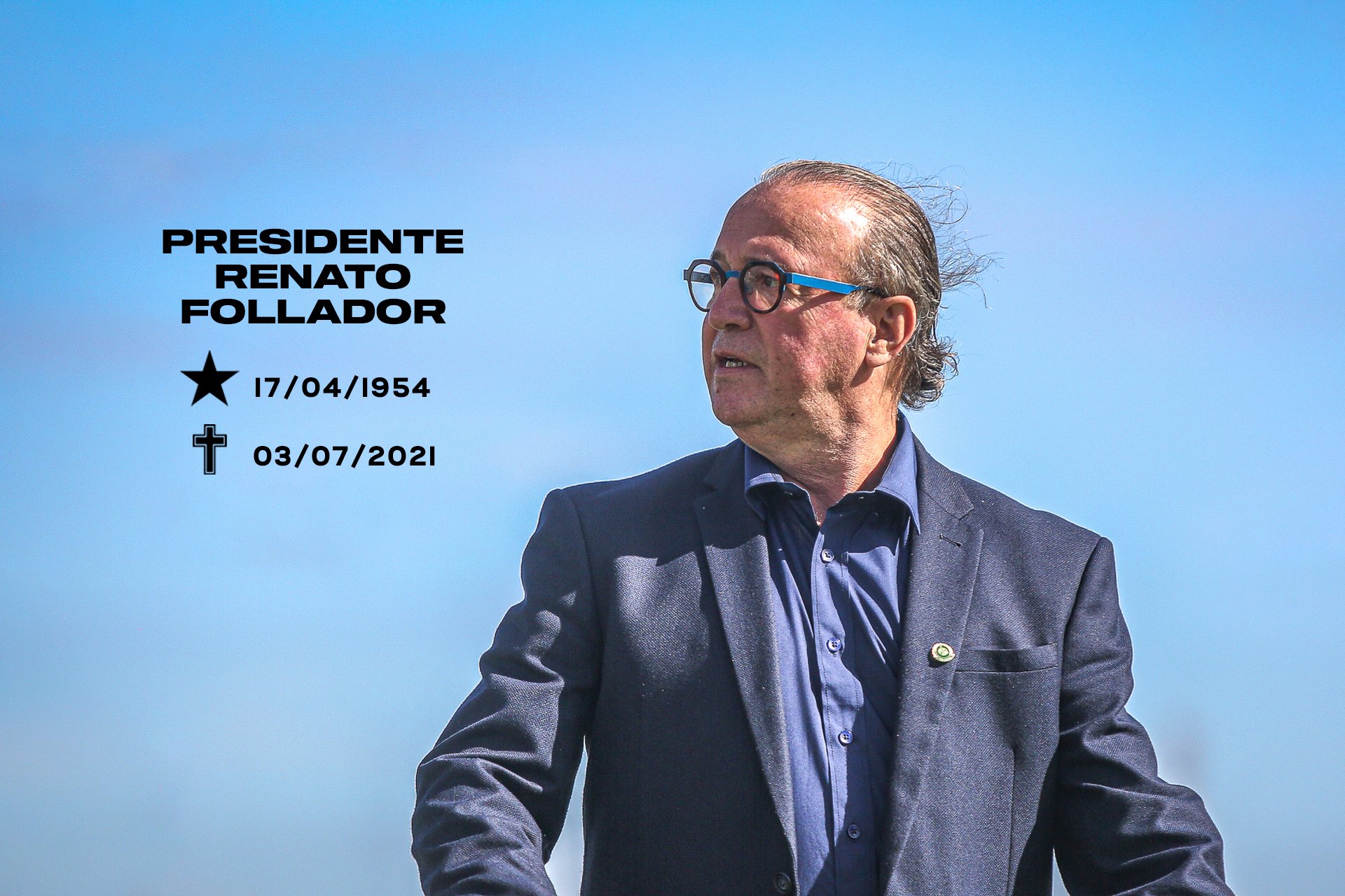 Presidente de time brasileiro morre vítima da Covid-19 aos 67 anos