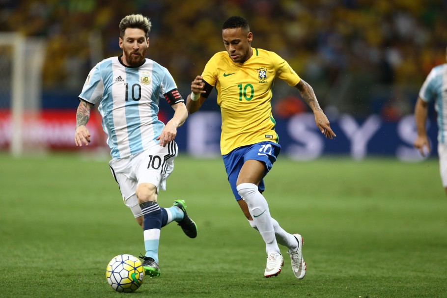 Brasil x Argentina; clássico paulista e Grenal; confira jogos de hoje e onde assistir