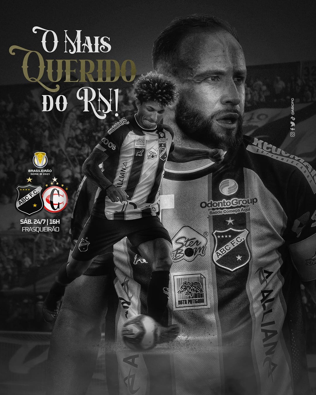 (AO VIVO) Assista a ABC e Campinense pela Série D do Brasileirão