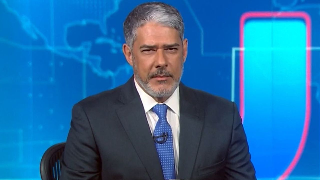 Globo se pronuncia sobre possível saída de William Bonner do ‘Jornal Nacional’
